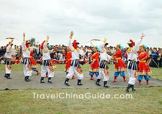 Dance performance, Nadam Fair 